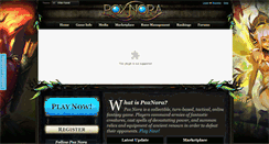 Desktop Screenshot of poxnora.com